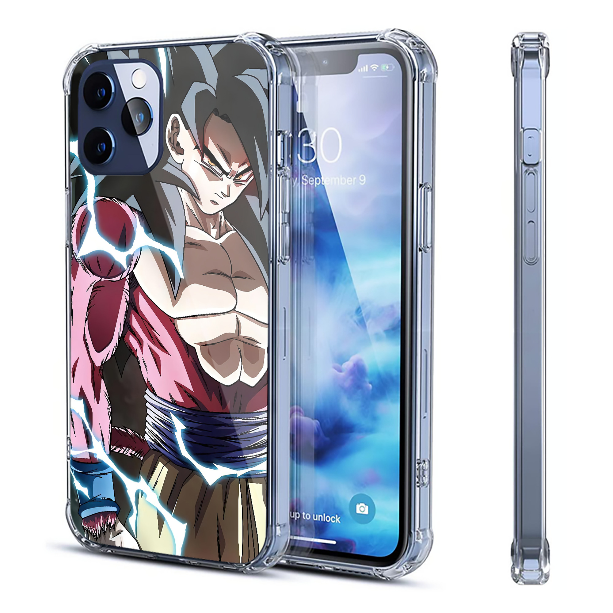 （画像用） ドラゴンボール DRAGON BALL 【iPhone 12シリーズ対応】透明スマホケース（クリアソフトケース）